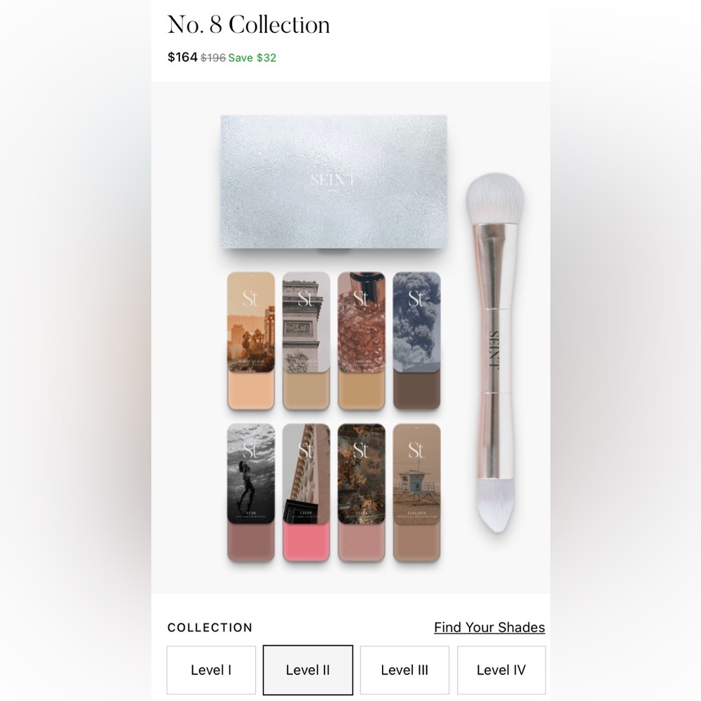 Seint collection number 8 palette level 2